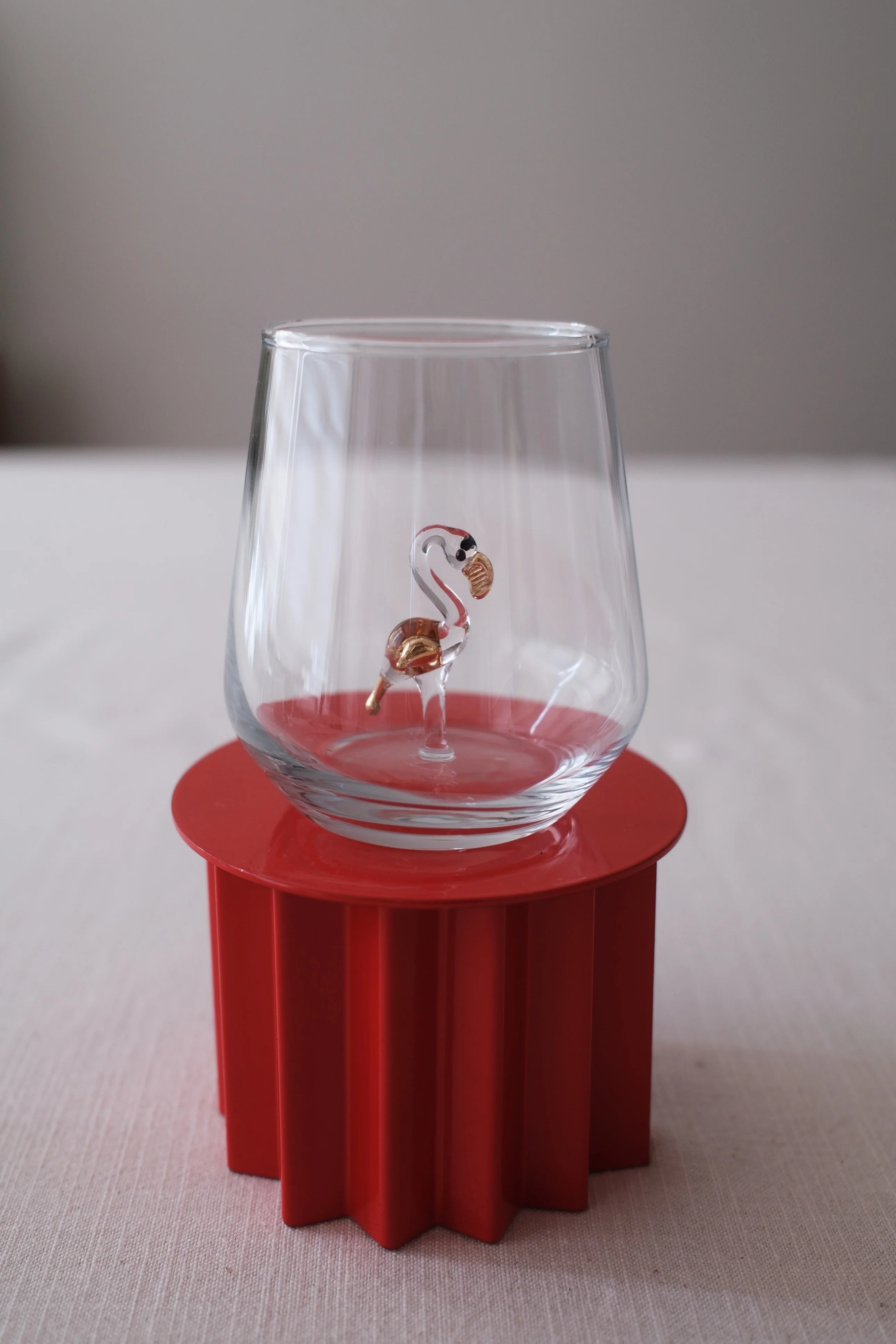 Gold Flamingo Glass - Image 3