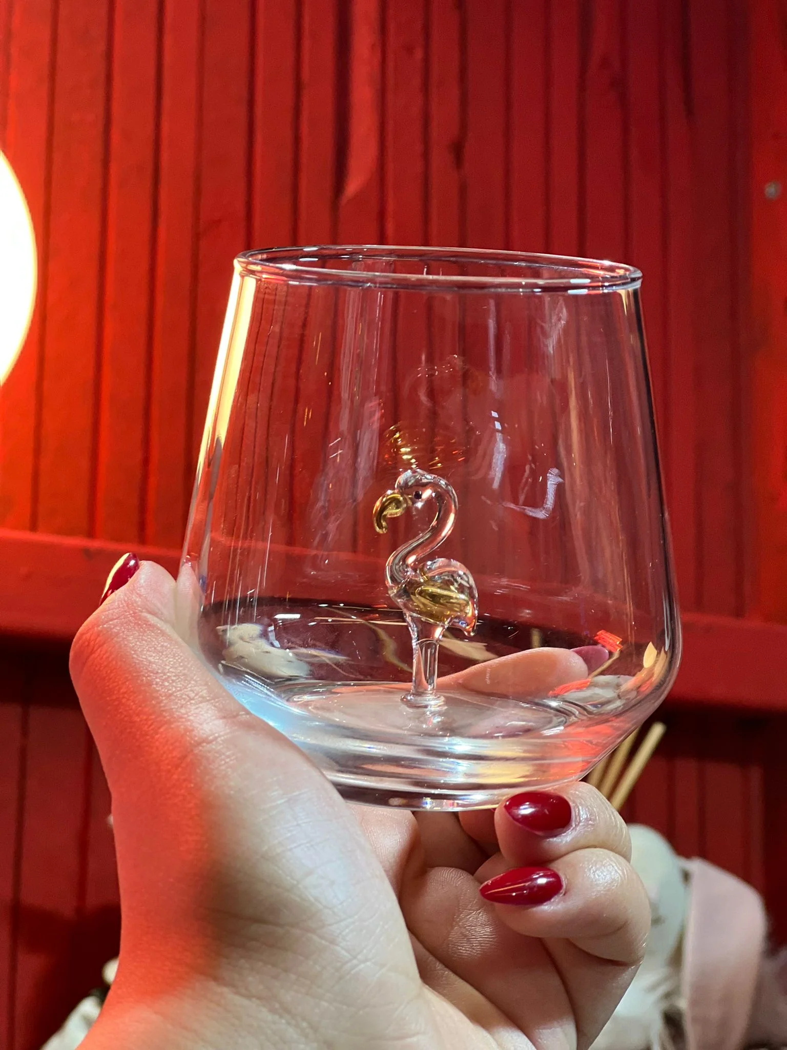 Gold Flamingo Glass - Image 9