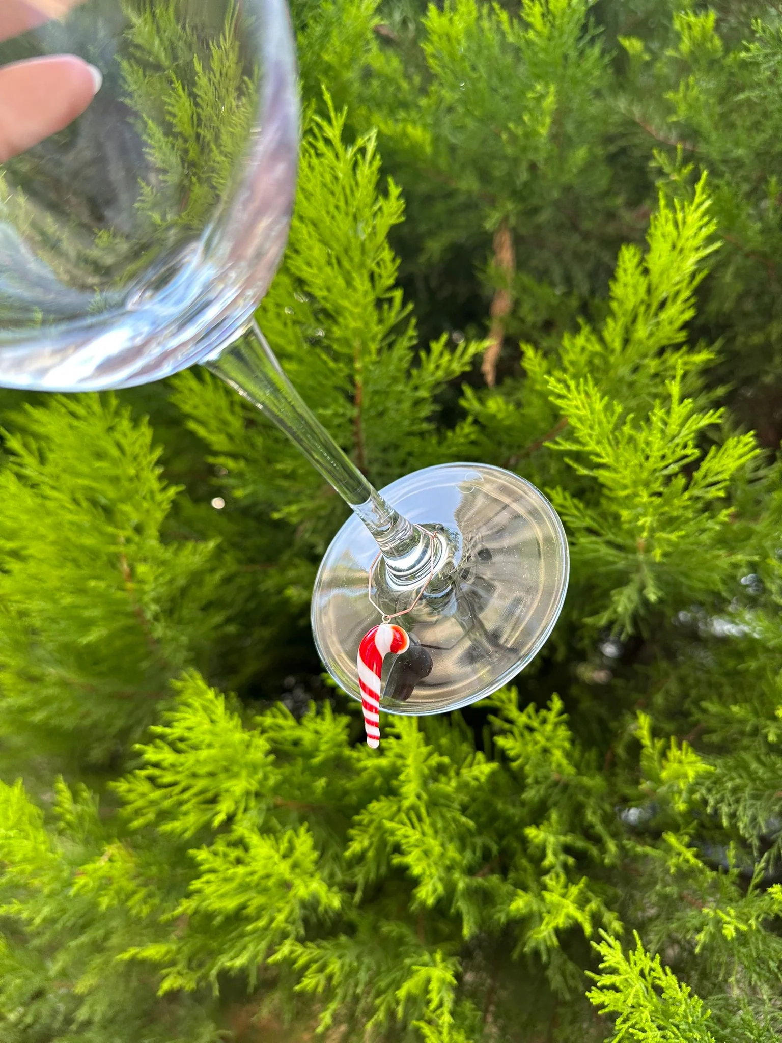Christmas Wine Glass Marker Set of 5 - Image 3