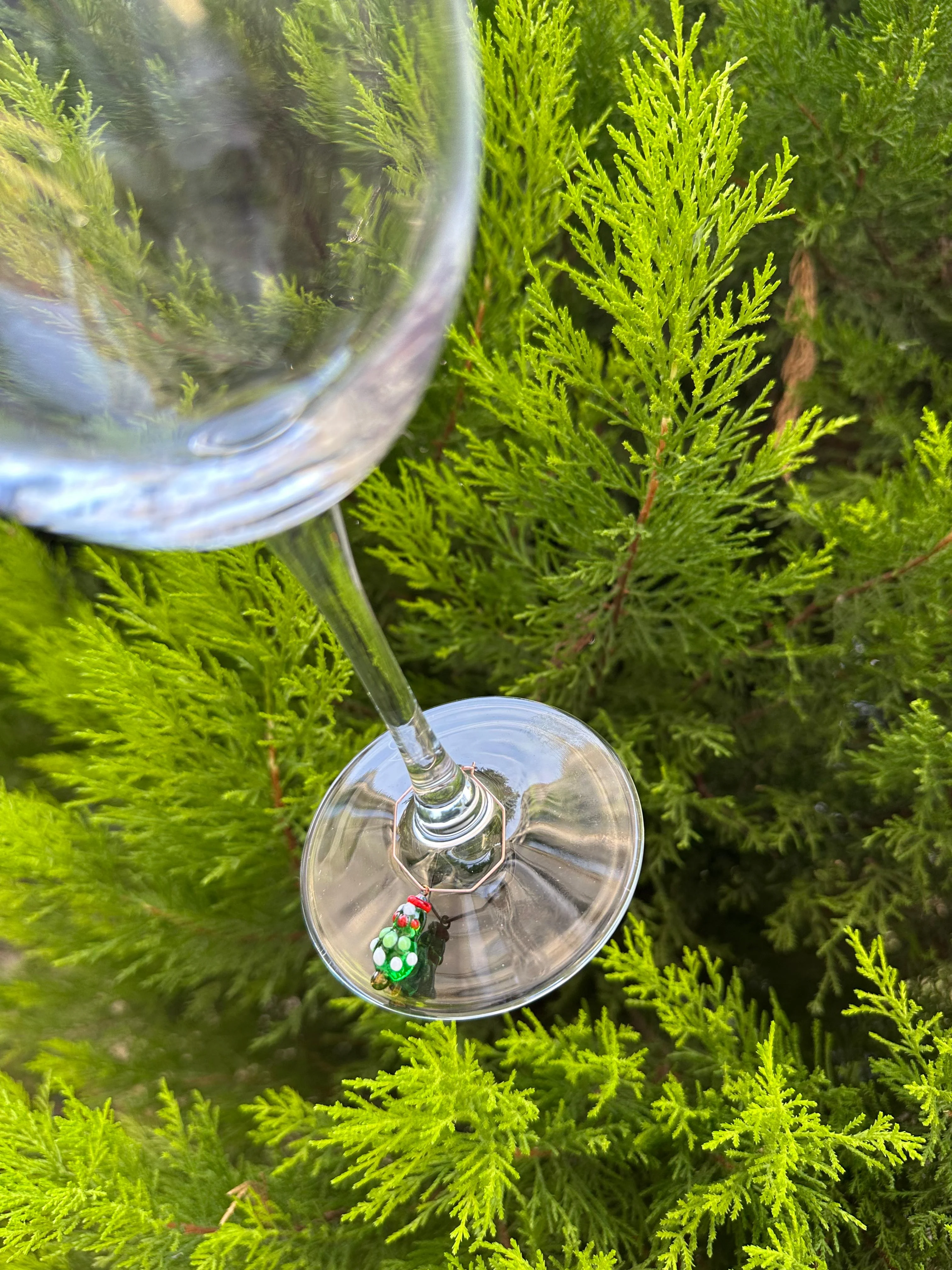 Christmas Wine Glass Marker Set of 5 - Image 5