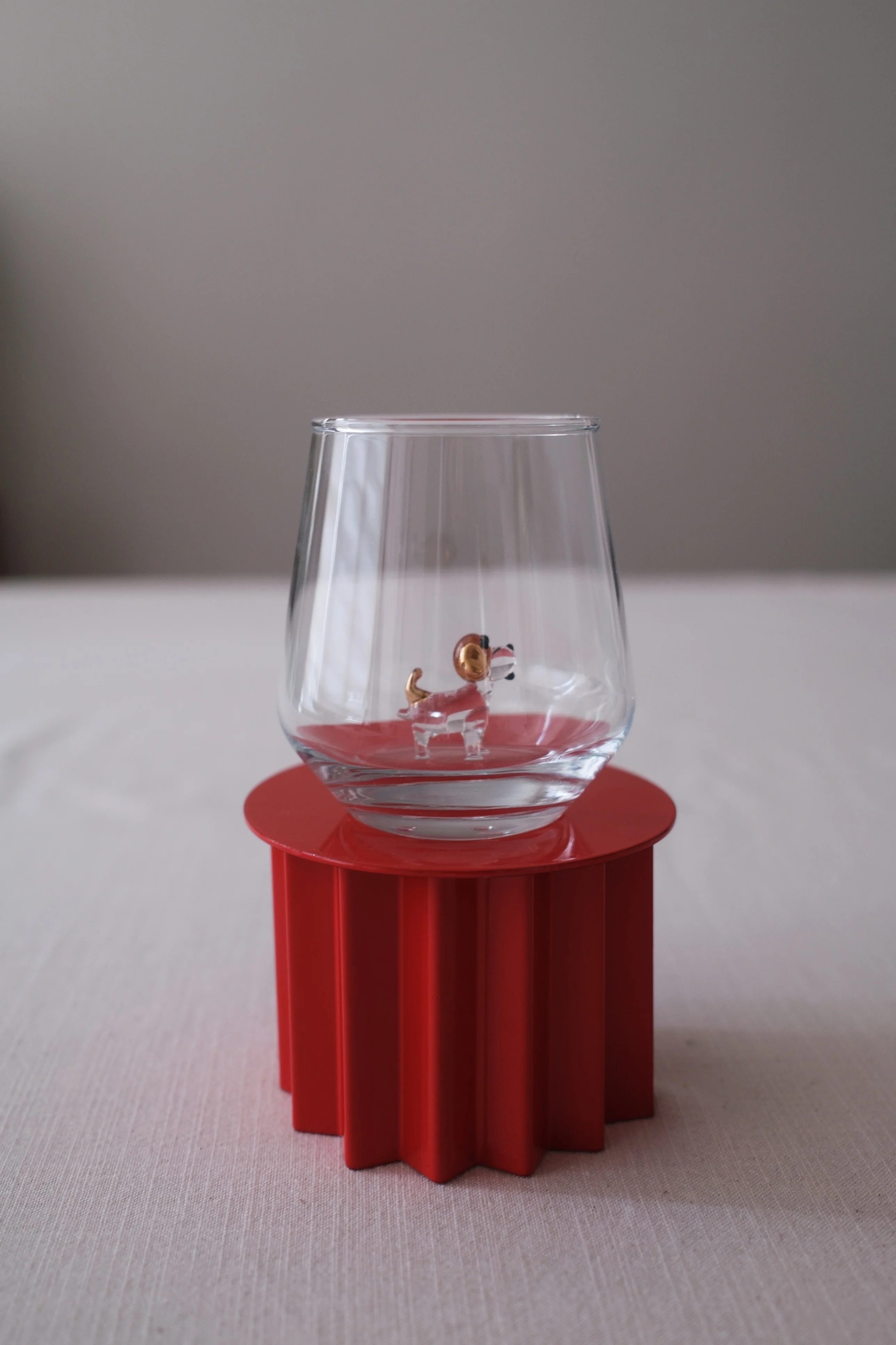 Gold Dog Glass - Image 2