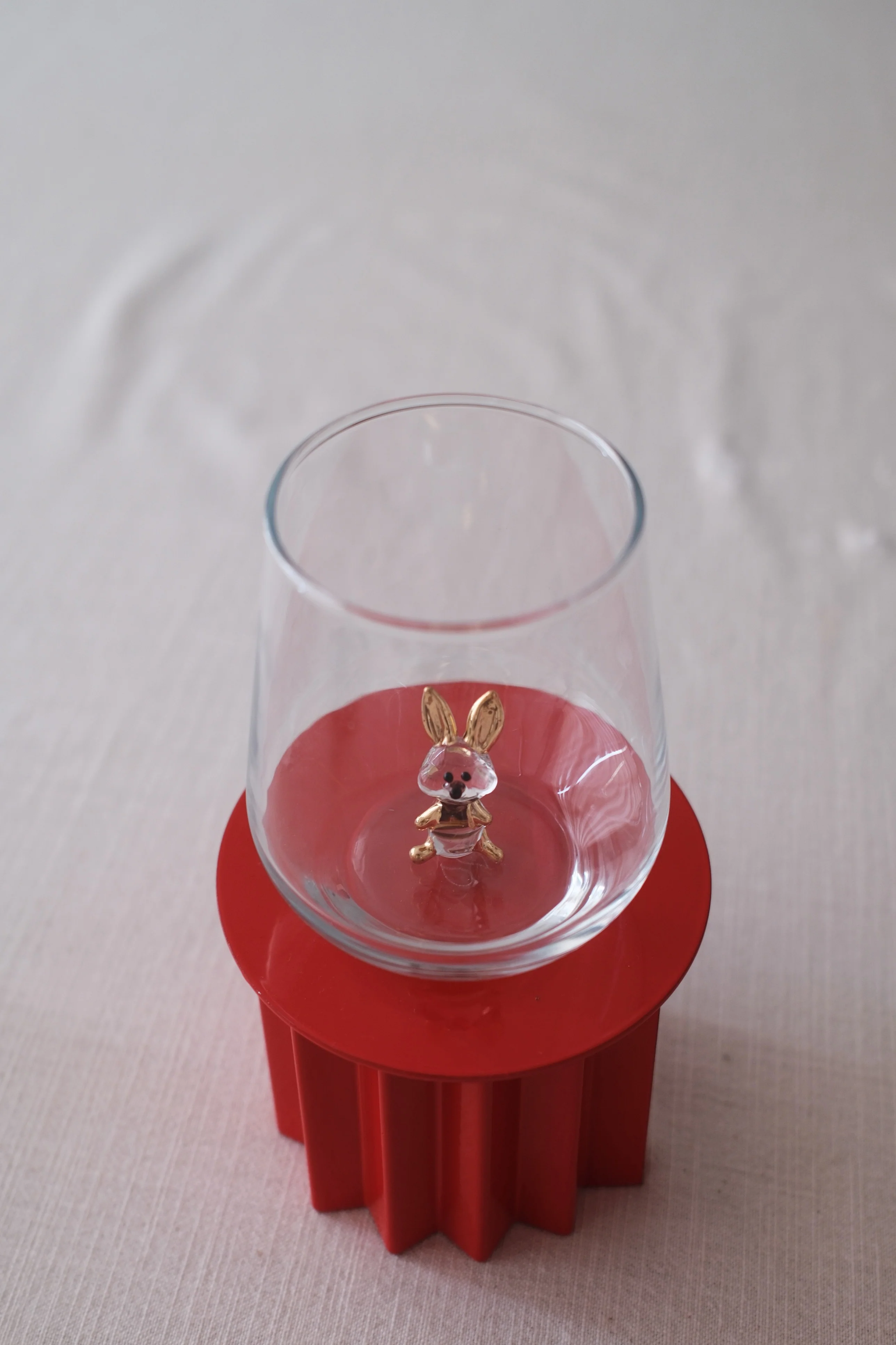 Gold Bunny Glass - Image 2