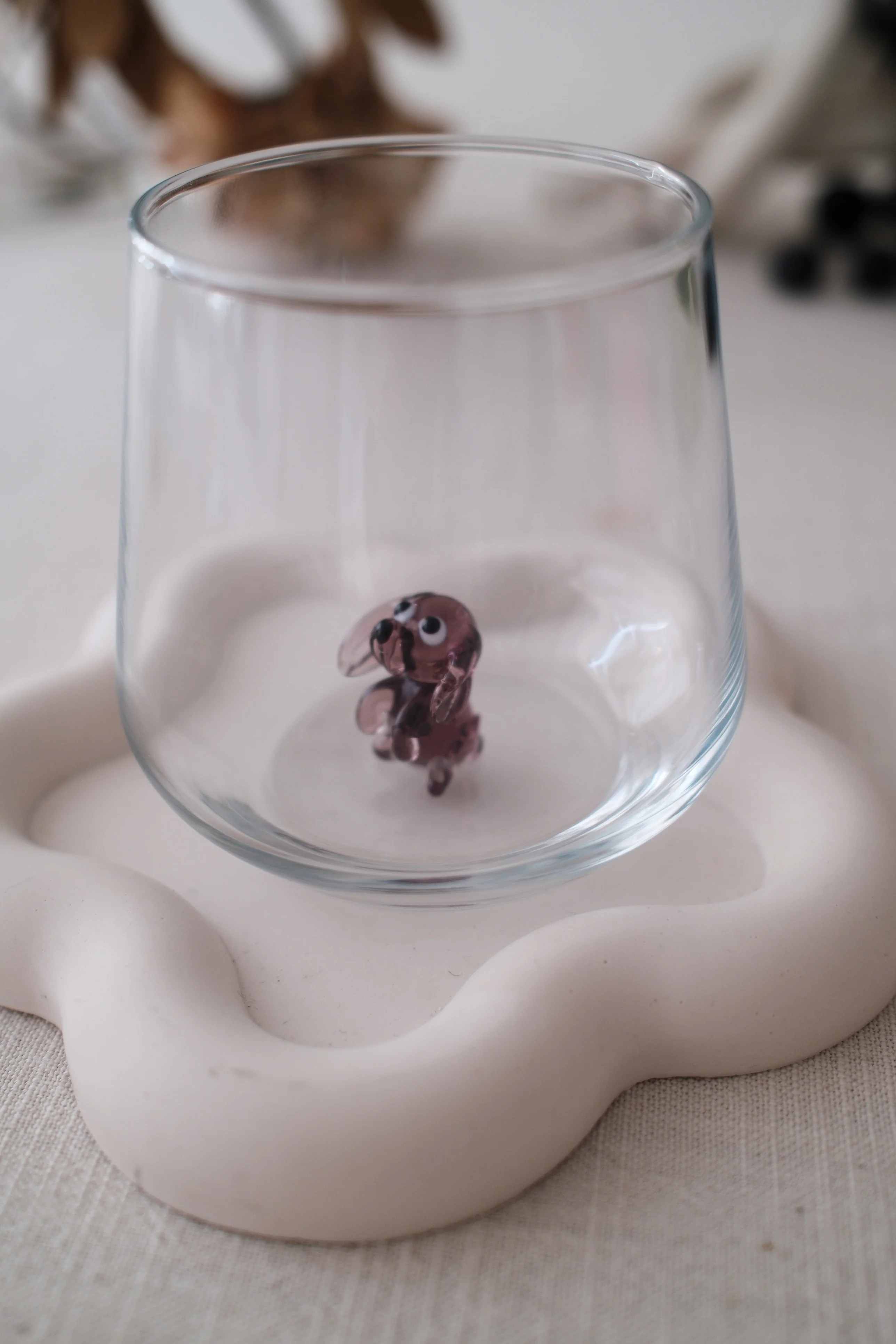 Dog Glass Purple - Image 2