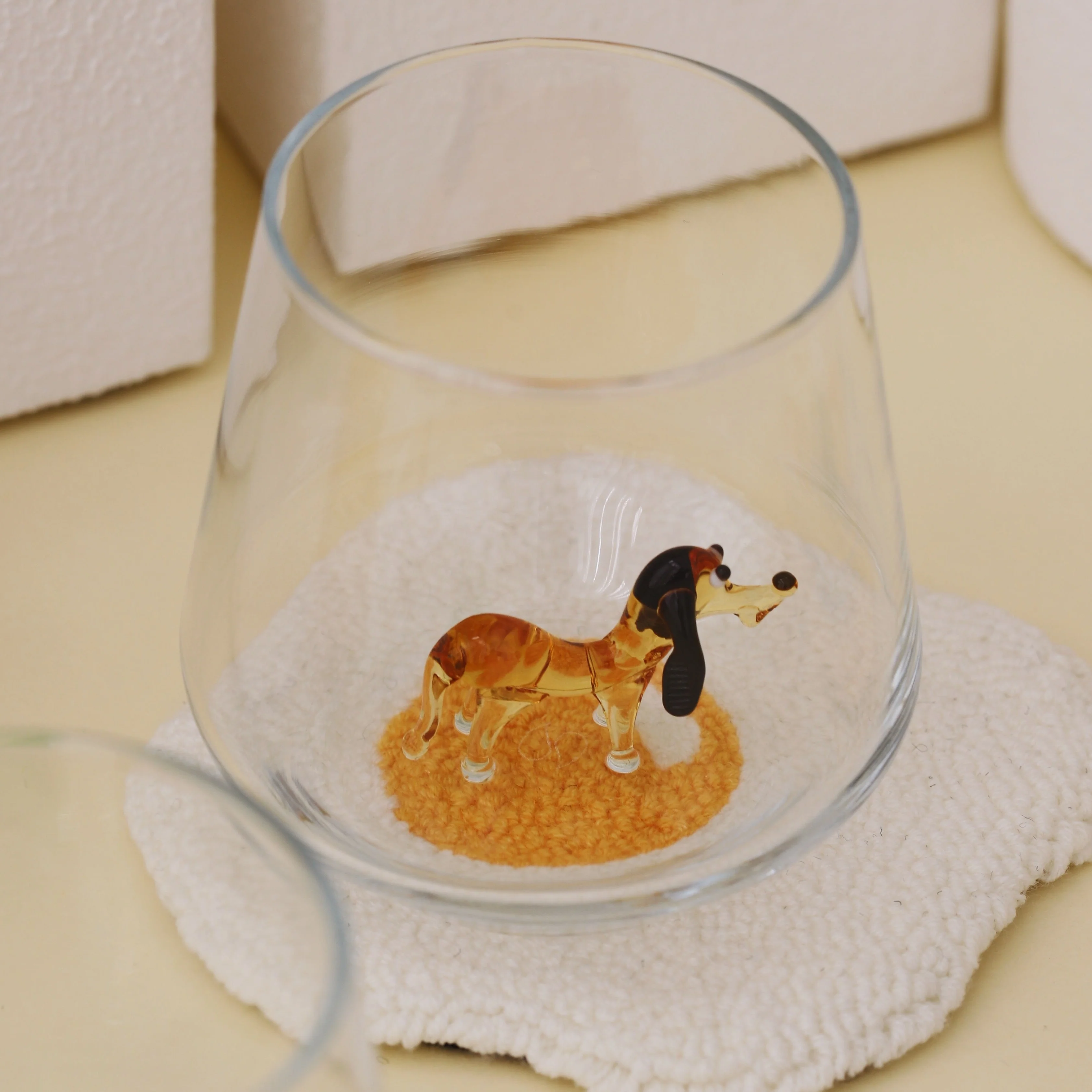 Wiener Dog Glass